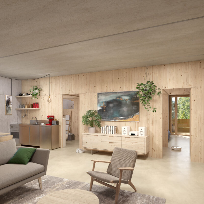 HOMEBASE Pratteln Innenbild Doppelmodul