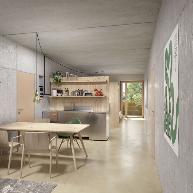 HOMEBASE Pratteln Innenbild Einzelmodul