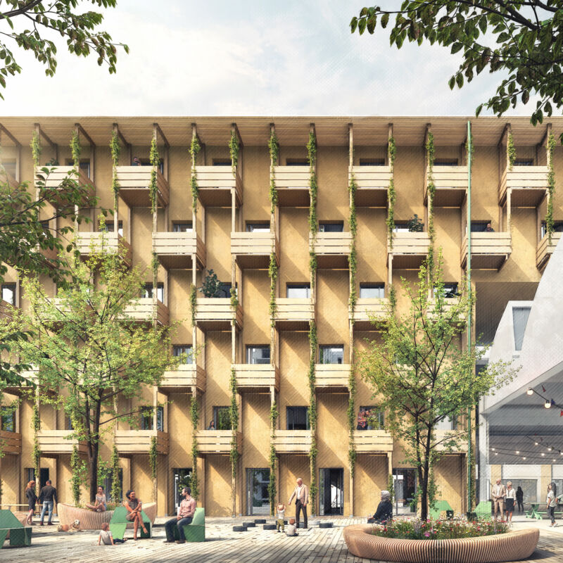 HOMESBASE Pratteln Aussenbild Hof